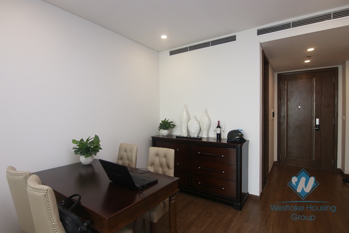 Modern two bedrooms apartment for rent in Sun Grand City Ancora, Luong Yen, Ha Noi